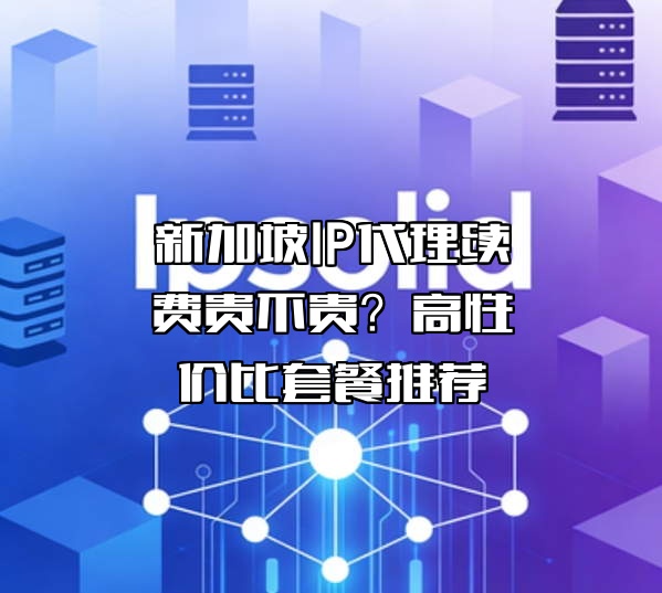 新加坡IP代理续费贵不贵?高性价比套餐推荐
